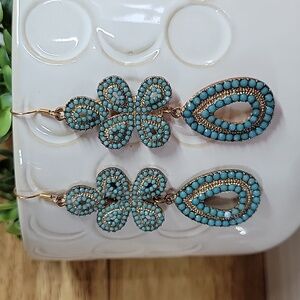 VINTAGE HANDMADE BOHO EARRINGS